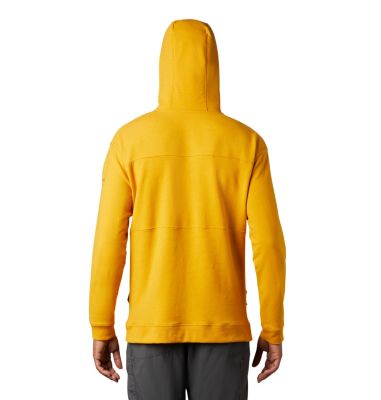 Felpa con cappuccio Columbia Lodge&trade; French Terry da uomo Columbia Lodge&trade; French Terry Hoodie | 011 | L, Bright Gold Heather, Carnelian Red, back