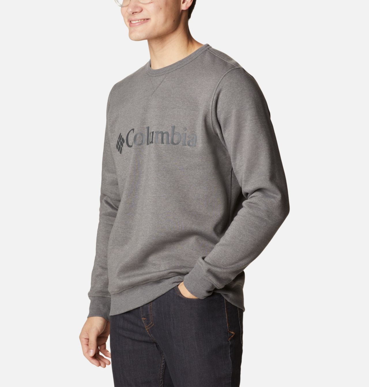 Men's Columbia™ Logo Fleece Crew 5