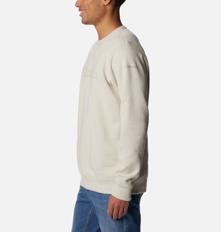 M Columbia Logo Fleece Crew | 278 | L, Color: Dark Stone, CSC Branded Shadow Logo, image 3