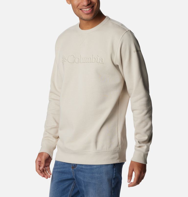 M Columbia Logo Fleece Crew | 278 | L, Color: Dark Stone, CSC Branded Shadow Logo, image 5