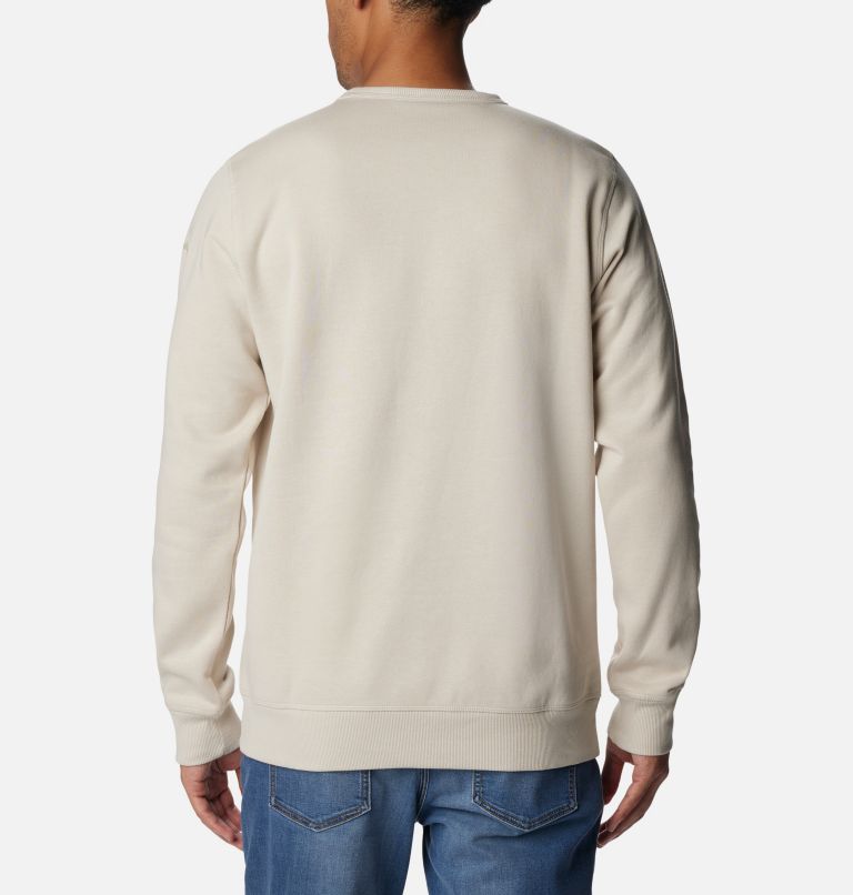 M Columbia Logo Fleece Crew | 278 | L, Color: Dark Stone, CSC Branded Shadow Logo, image 2