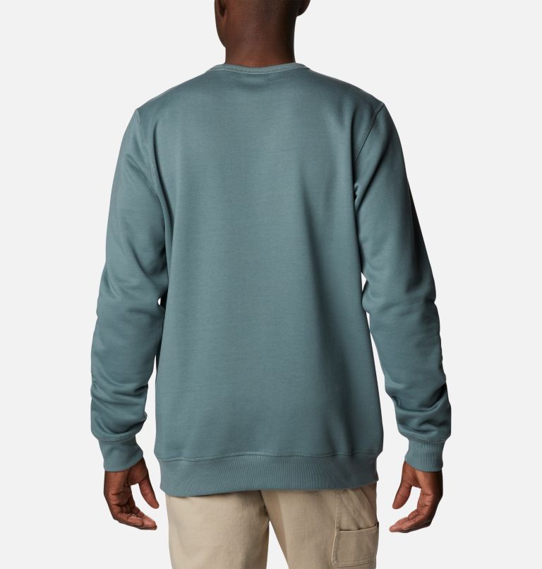 M Columbia Logo Fleece Crew | 346 | XXL, Color: Metal, CSC Branded Logo, image 2