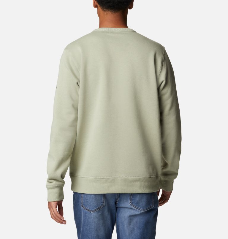 M Columbia Logo Fleece Crew | 348 | M, Color: Safari Puff Logo, image 2