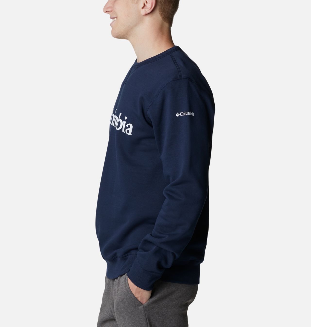 Men's Columbia™ Logo Fleece Crew 3