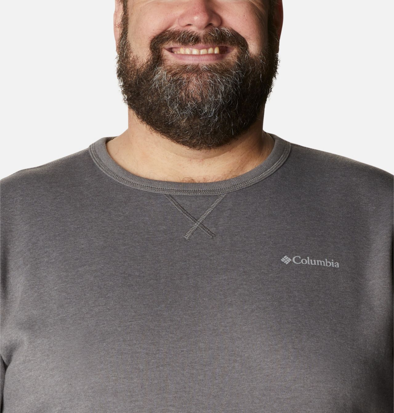 Men's Columbia Logo Fleece Crew – Big 4