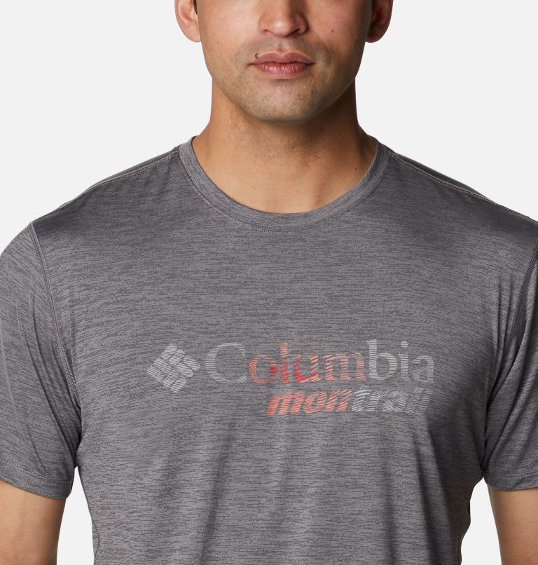 Men's Trinity Trail Montrail Graphic T-Shirt, Color: City Grey, image 4
