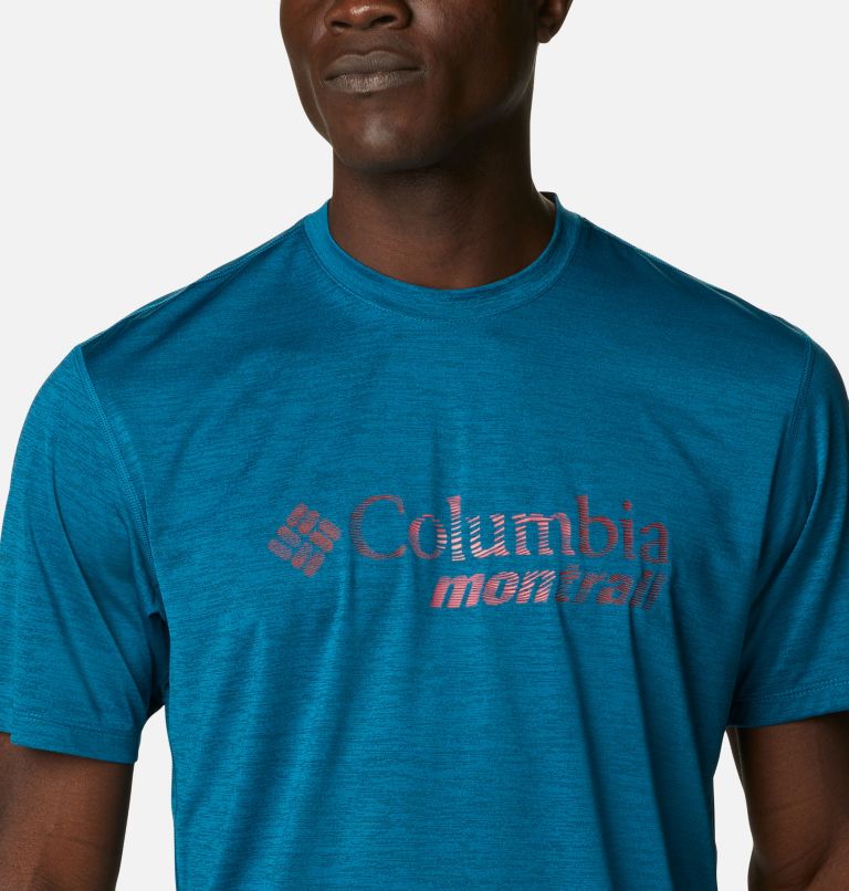 Men's Trinity Trail Technical T-Shirt, Color: Siberia, image 4