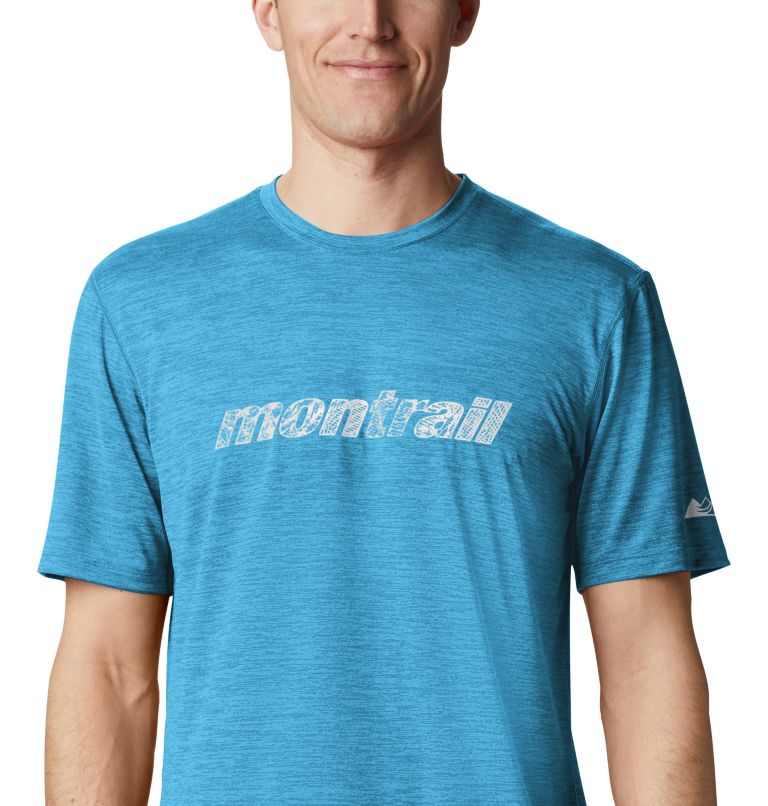 Men's Trinity Trail Technical T-Shirt, Color: Riptide, image 4