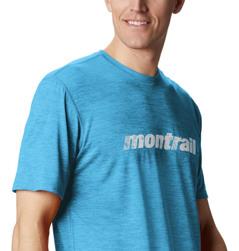 Men's Trinity Trail Technical T-Shirt, Color: Riptide, image 5