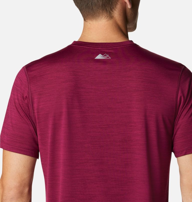 Thumbnail: Men's Trinity Trail Montrail Graphic T-Shirt, Color: Marionberry, image 5