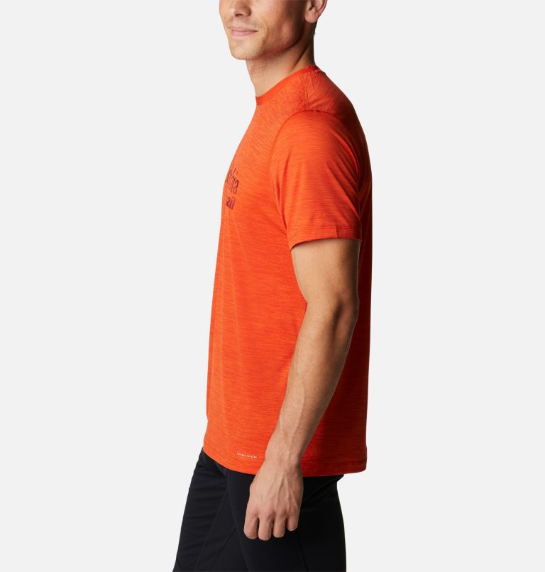Men's Trinity Trail Montrail Graphic T-Shirt, Color: Red Quartz, image 3