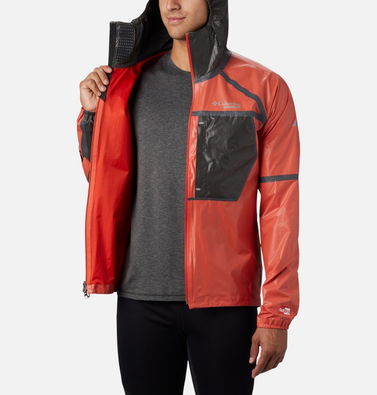 M Outdry Ex&trade;  Lightweight Shell | 845 | XL Men's OutDry Ex&trade; Lightweight Shell Jacket, Wildfire, a3