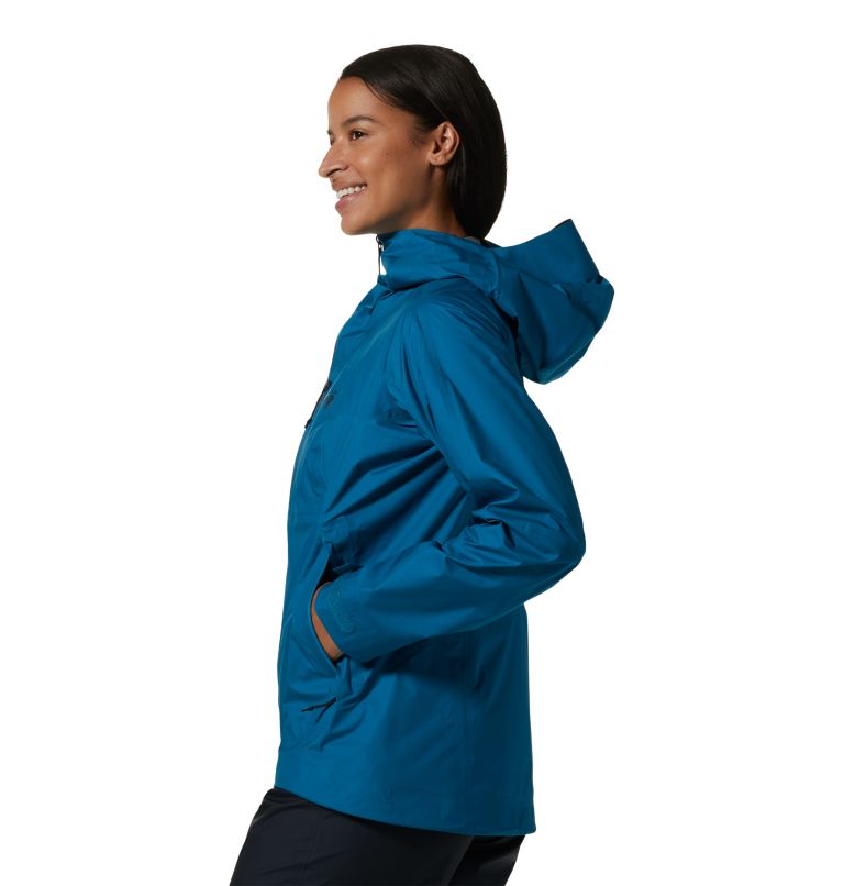 Thumbnail: Women's Exposure/2 Gore-Tex Paclite® Plus Jacket, Color: Vinson Blue, image 3