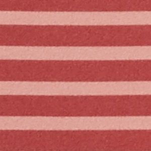 Dusty Crimson Medium Stripe