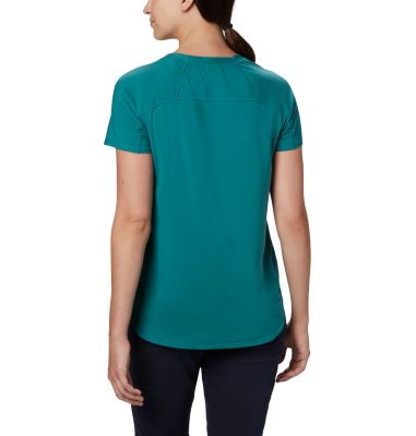 Women's Firwood Camp&trade; T-Shirt Firwood Camp&trade; II SS Tee | 847 | L, Waterfall Small Stripe, back