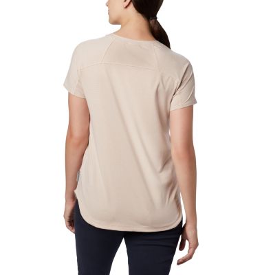 Women's Firwood Camp&trade; T-Shirt Firwood Camp&trade; II SS Tee | 847 | L, Peach Cloud Small Stripe, back
