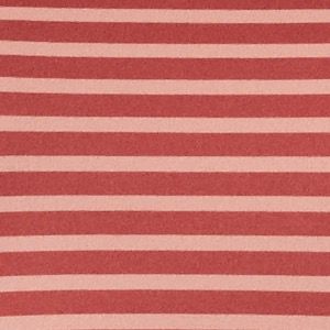 Dusty Crimson Medium Stripe