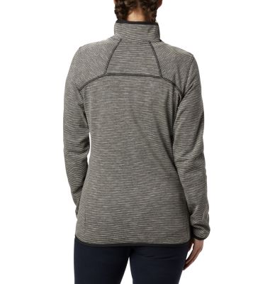 Women's Firwood Camp&trade; Fleece Jacket Firwood Camp&trade; Striped Fleece FZ | 466 | L, Black, back
