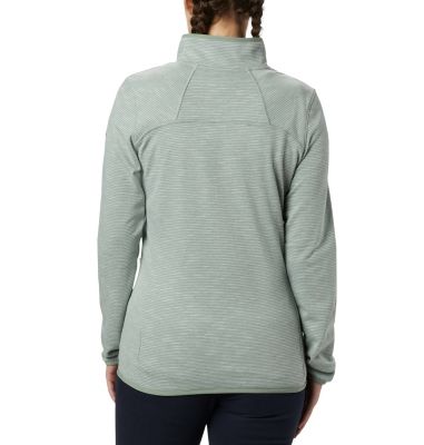 Women's Firwood Camp&trade; Fleece Jacket Firwood Camp&trade; Striped Fleece FZ | 466 | L, Light Lichen, back