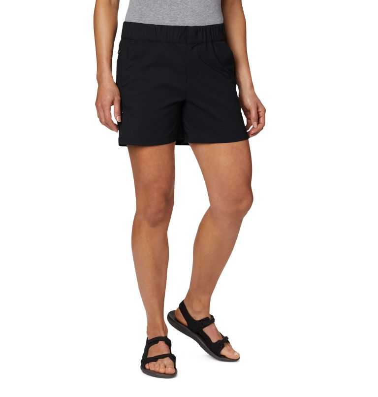 Women's Firwood Camp II Shorts, Color: Black, image 1