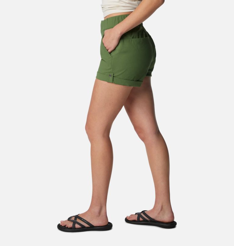 Pantalón corto Firwood Camp II para mujer, Color: Canteen, image 3