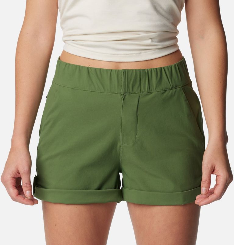 Pantalón corto Firwood Camp II para mujer, Color: Canteen, image 4