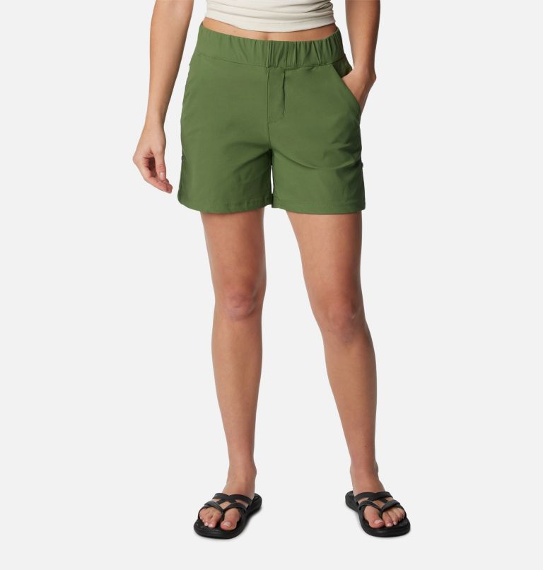 Pantalón corto Firwood Camp II para mujer, Color: Canteen, image 7