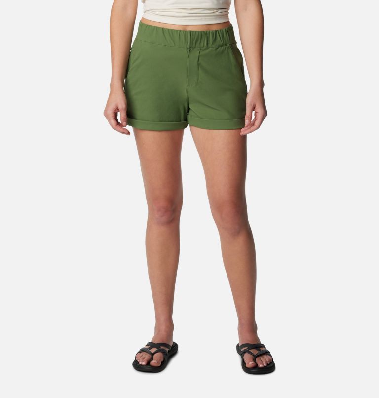 Pantalón corto Firwood Camp II para mujer, Color: Canteen, image 1