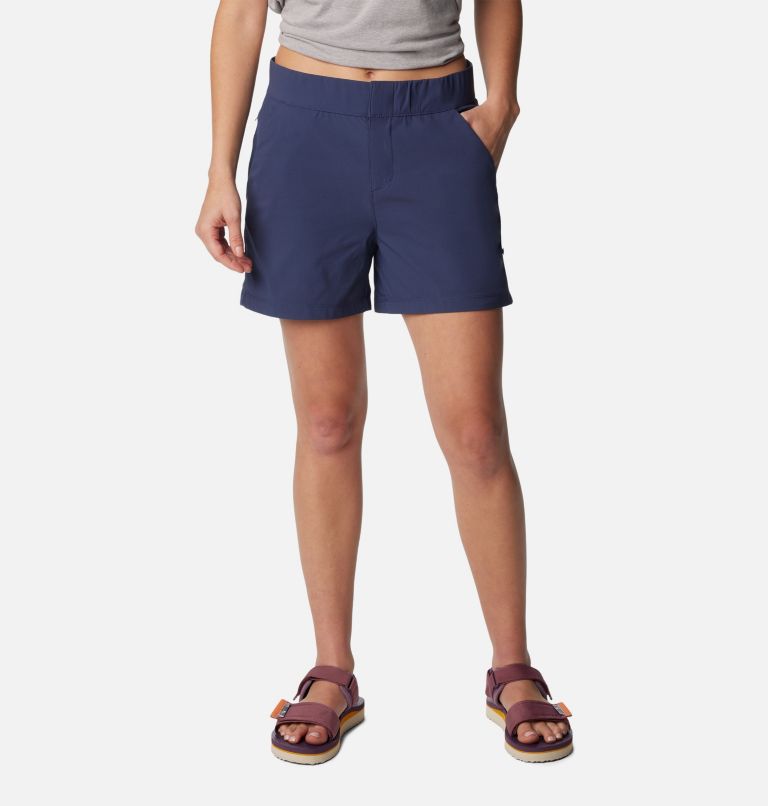 Thumbnail: Women's Firwood Camp II Shorts, Color: Nocturnal, image 7