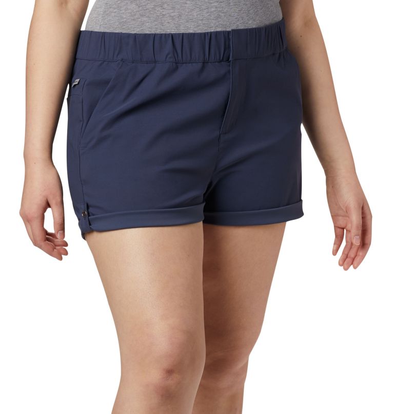Women's Firwood Camp II Shorts - Plus Size, Color: Nocturnal, image 5