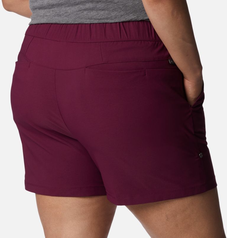 Women's Firwood Camp II Shorts - Plus Size, Color: Marionberry, image 5