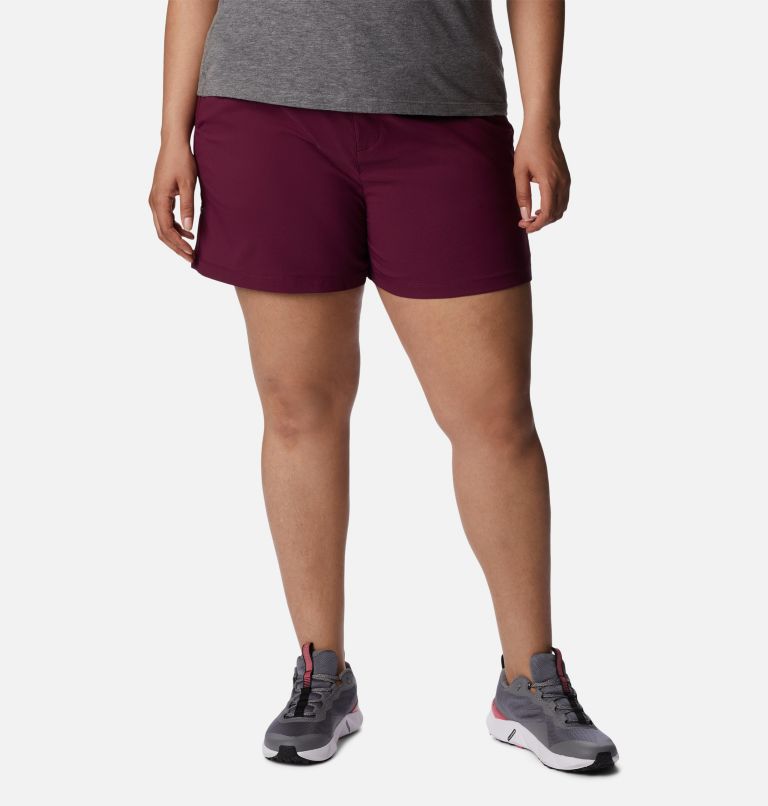 Women's Firwood Camp II Shorts - Plus Size, Color: Marionberry, image 1