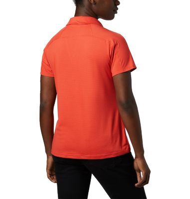 Polo Firwood Camp&trade; II Femme Firwood Camp&trade; II Polo | 847 | L, Bright Poppy Small Stripe, back