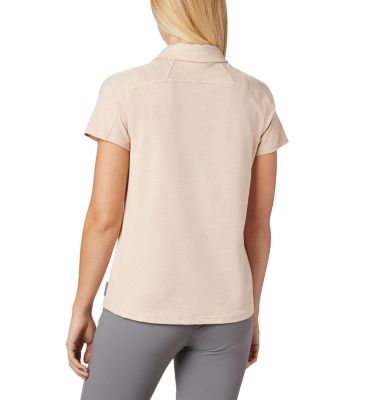 Polo Firwood Camp&trade; II Femme Firwood Camp&trade; II Polo | 847 | L, Peach Cloud Small Stripe, back