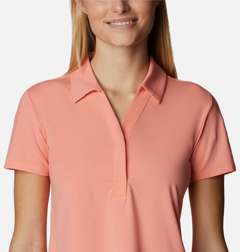 Polo Firwood Camp II Femme, Color: Coral Reef, image 4