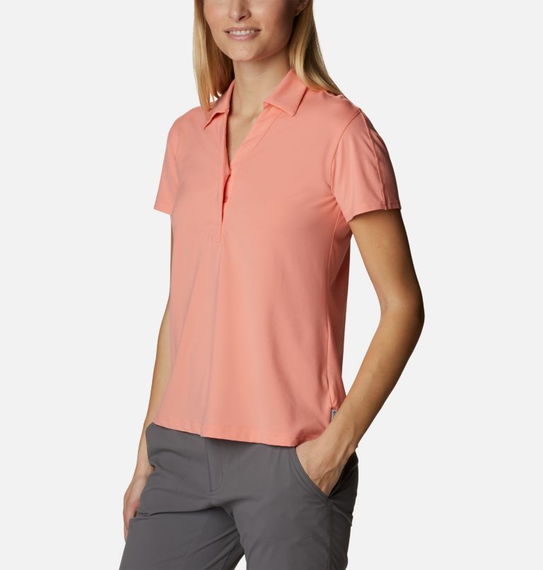 Polo Firwood Camp II Femme, Color: Coral Reef, image 5