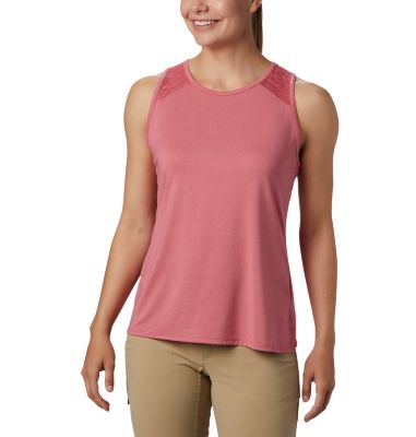 Women's Peak To Point&trade; II Tank Peak To Point&trade; II Tank | 634 | L, Rouge Pink Heather, front