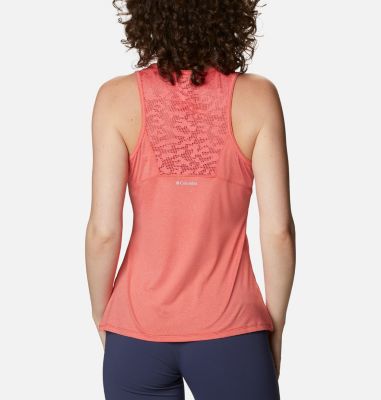 Women's Peak To Point&trade; II Tank Peak To Point&trade; II Tank | 843 | M, Bold Orange Heather, back