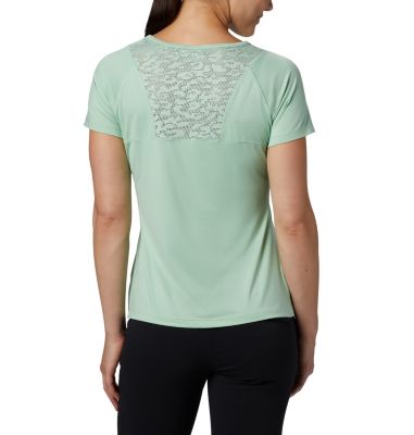 T-shirt Peak to Point&trade; Femme Peak To Point&trade; II SS Tee | 847 | L, New Mint Heather, back