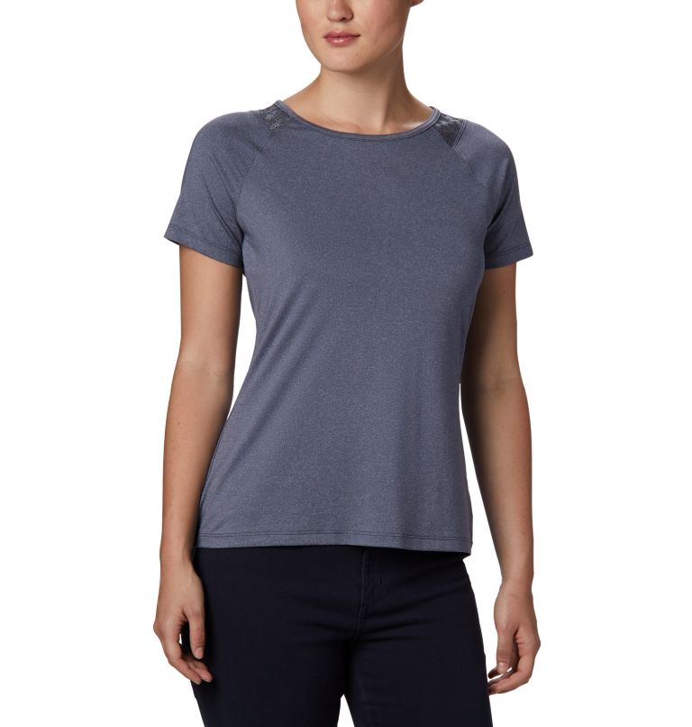 Thumbnail: Women's Peak To Point II Technical T-Shirt, Color: Nocturnal Heather, image 1
