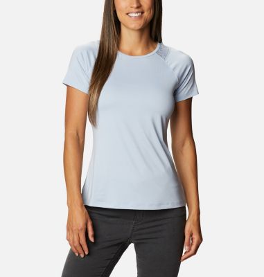 Women's Peak To Point&trade; II T-Shirt Peak To Point&trade; II SS Tee | 100 | L, Faded Sky Heather, front