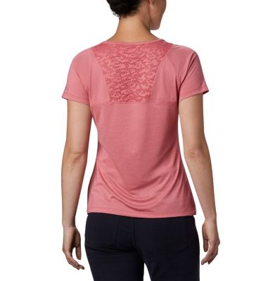 T-shirt Peak to Point&trade; Femme Peak To Point&trade; II SS Tee | 847 | L, Rouge Peak Heather, back
