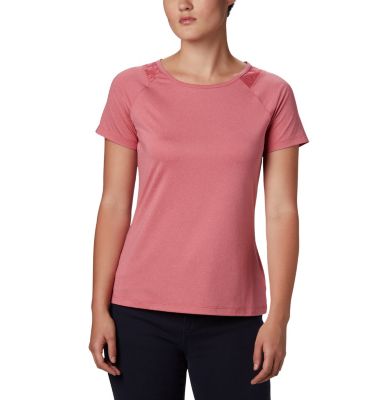 T-shirt Peak to Point&trade; Femme Peak To Point&trade; II SS Tee | 847 | L, Rouge Peak Heather, front