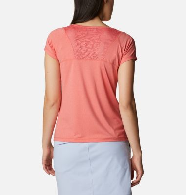 Women's Peak To Point&trade; II T-Shirt Peak To Point&trade; II SS Tee | 100 | L, Bold Orange Heather, back