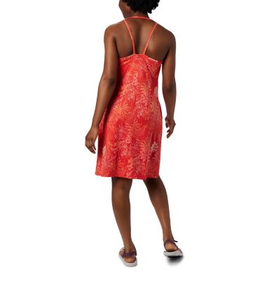 Women's Peak To Point&trade; Knit Dress Peak To Point&trade; Knit Dress | 847 | L, Bright Poppy Got Florals, back