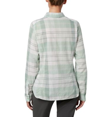 Chemise Camp Henry&trade; II Femme Camp Henry&trade; II LS Shirt | 384 | L, New Mint Large Plaid, back