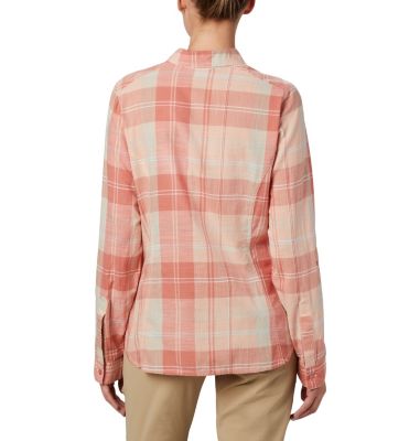Chemise Camp Henry&trade; II Femme Camp Henry&trade; II LS Shirt | 384 | L, Cedar Blush Large Plaid, back