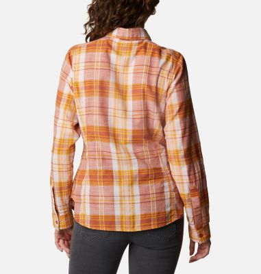 Women's Camp Henry&trade; II Shirt Camp Henry&trade; II LS Shirt | 743 | S, Canyon Sun Plaid, back