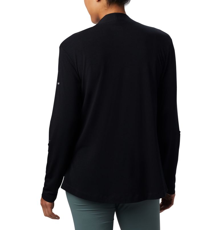 Women's Essential Elements Cardigan, Color: Black, image 2