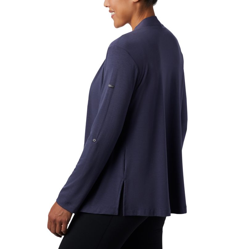 Women's Essential Elements Cardigan, Color: Nocturnal, image 4